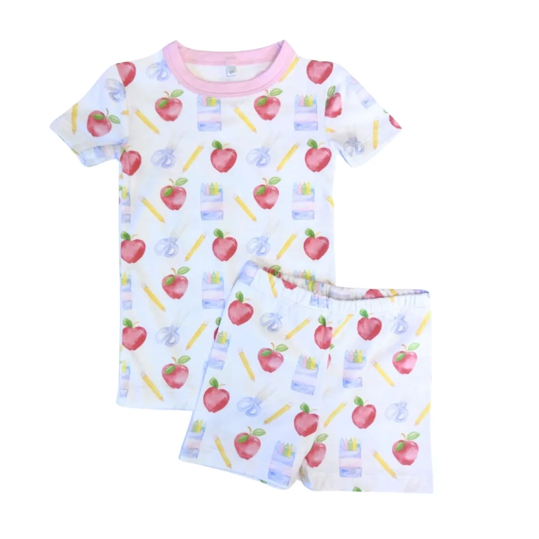 Back to School Pink Pajamas