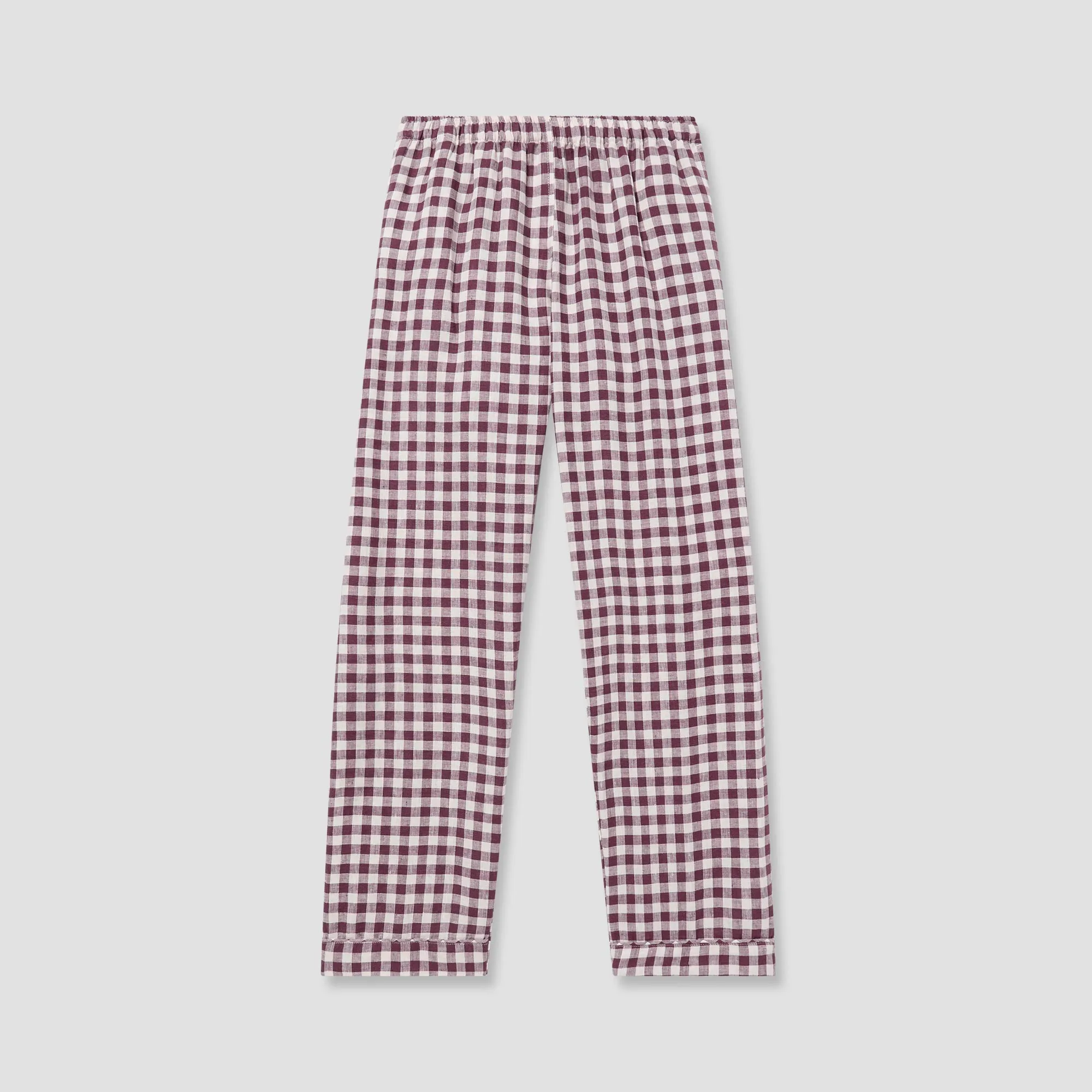 Berry Gingham Pajama Set