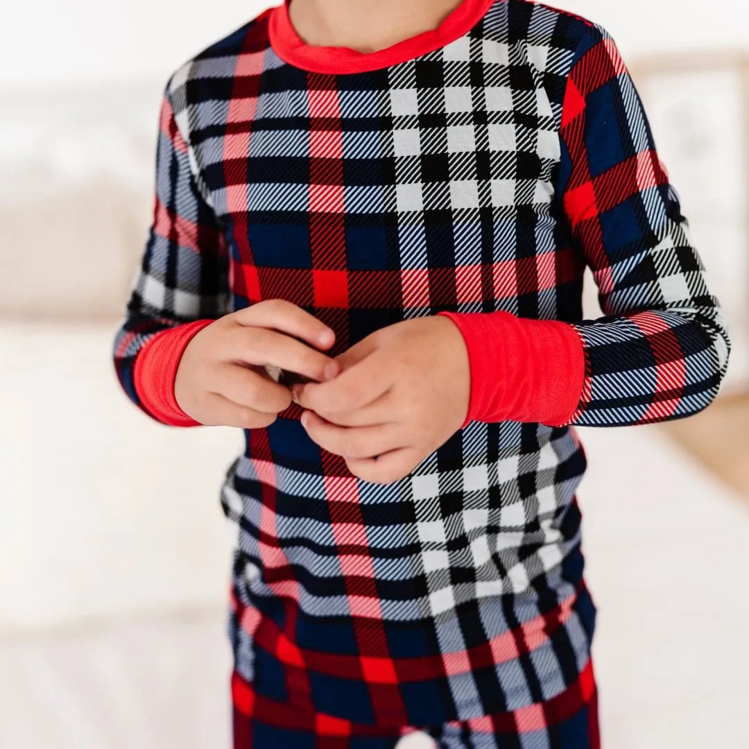 Checkmate Two-Piece Pajama Set- FINAL SALE