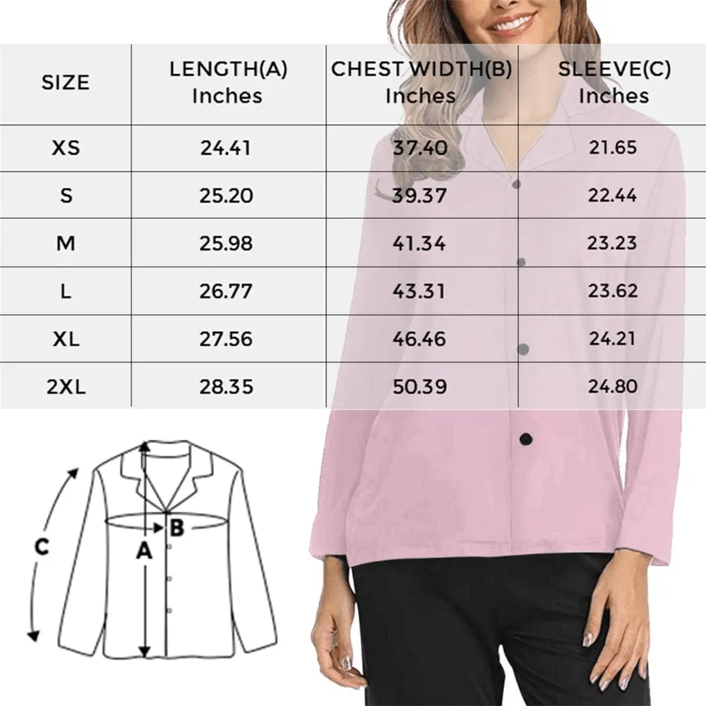 Custom My Baby Face Pajamas Women's Long Pajama Set Personalized Pajama Top&Pajama Bottom