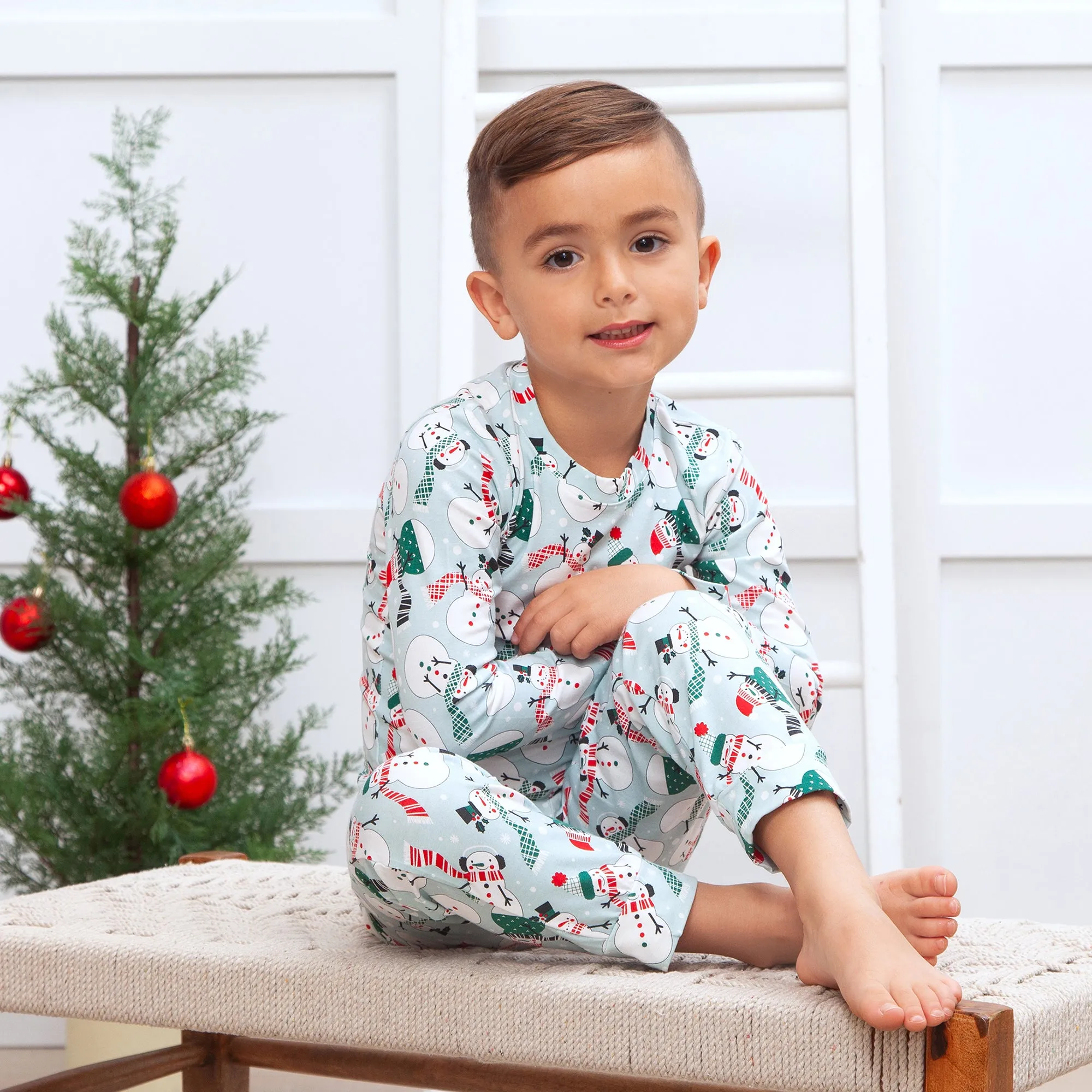 Frosty Kids Bamboo Pajama Set