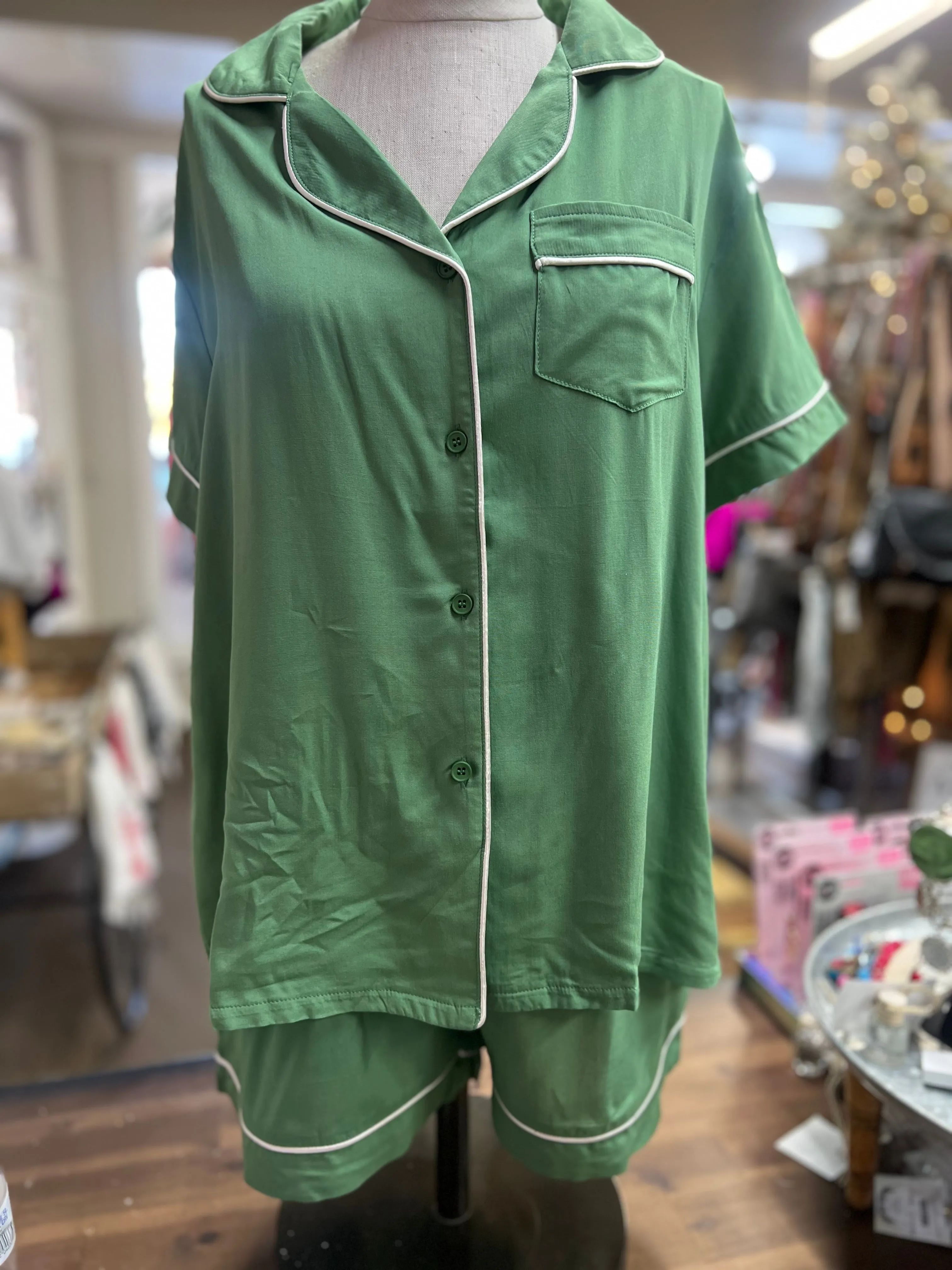Grinch 2-Piece Pajama Set
