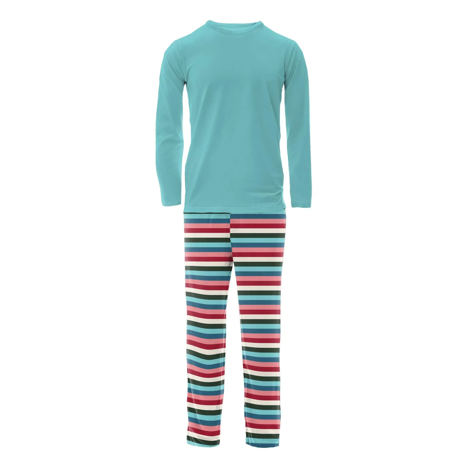 KicKee Pants Stripe Men's L/S Pajama Set