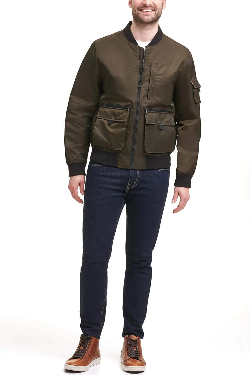 Levi's Men's Varsity Bomber Trucker Jacket