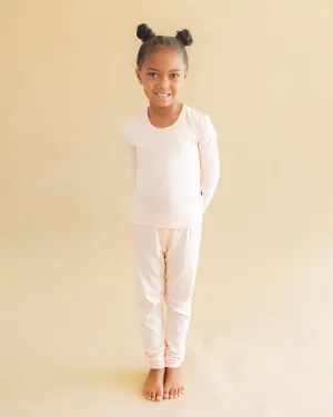 Long PJ Set in Blush