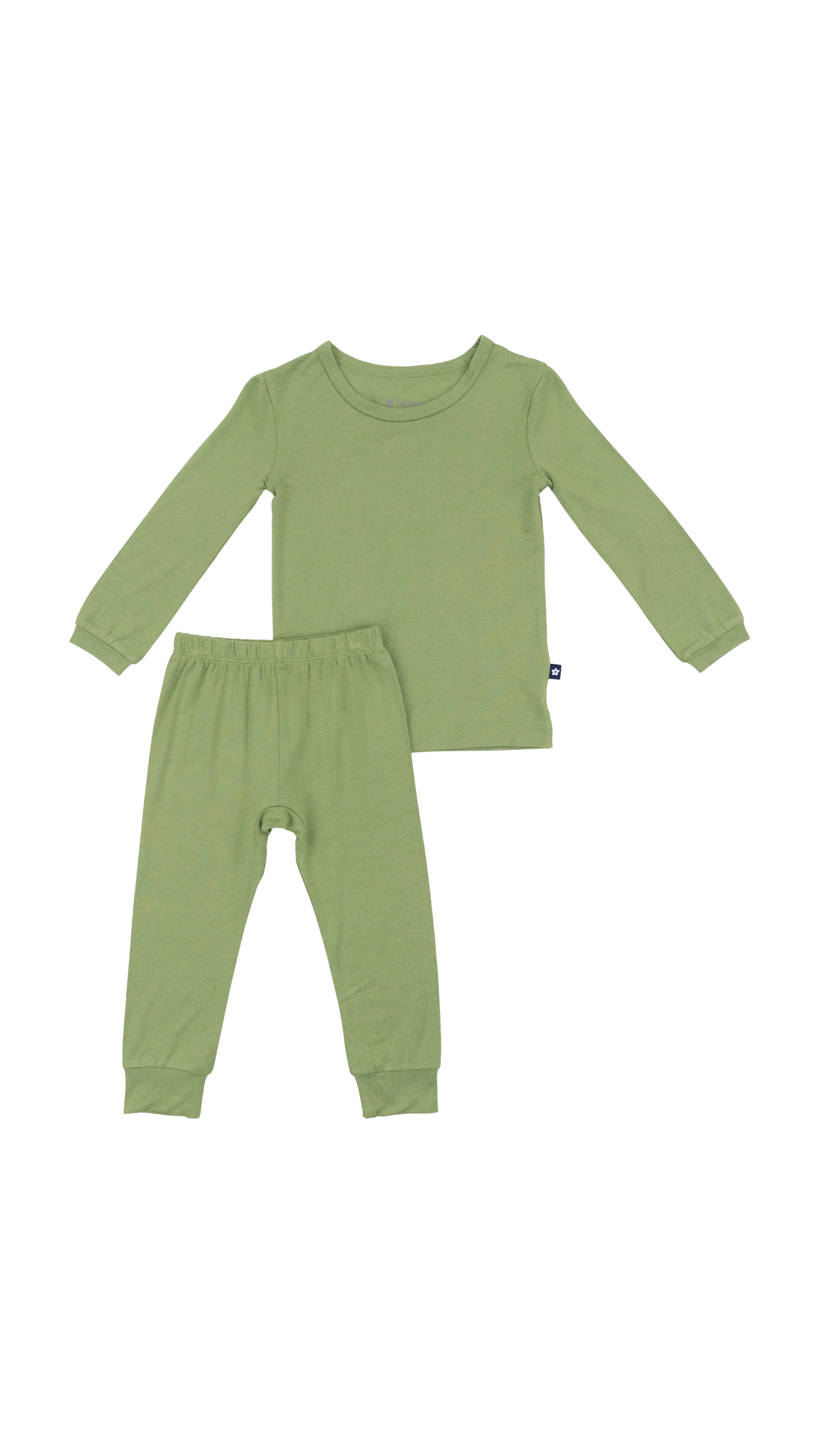 Long PJ Set in Evergreen