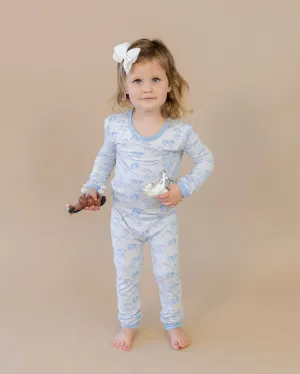 Long PJ Set in Giddy Up