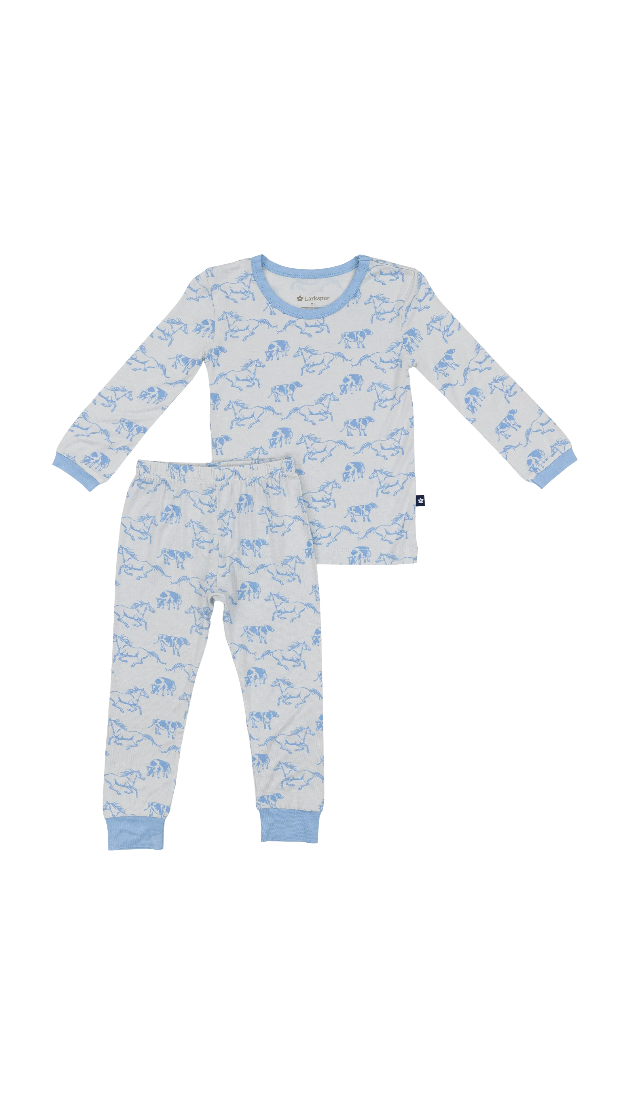 Long PJ Set in Giddy Up