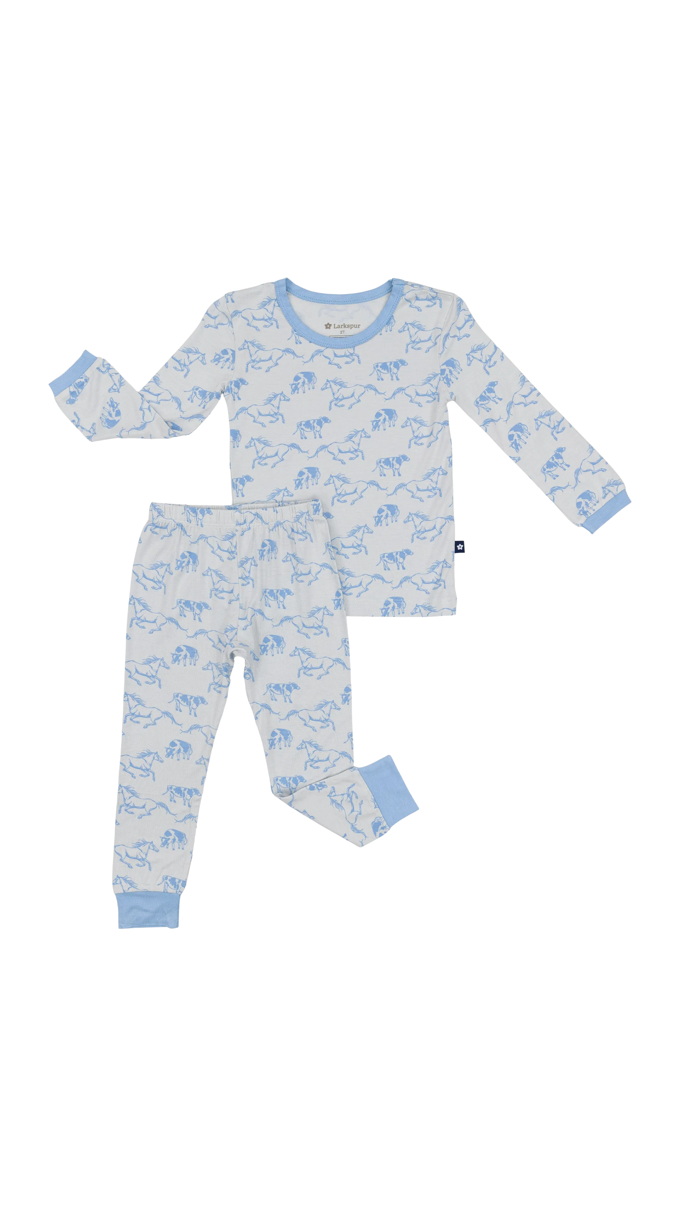 Long PJ Set in Giddy Up