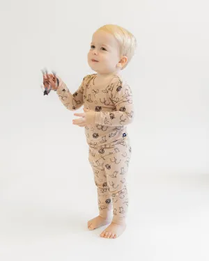 Long PJ Set in Rodeo