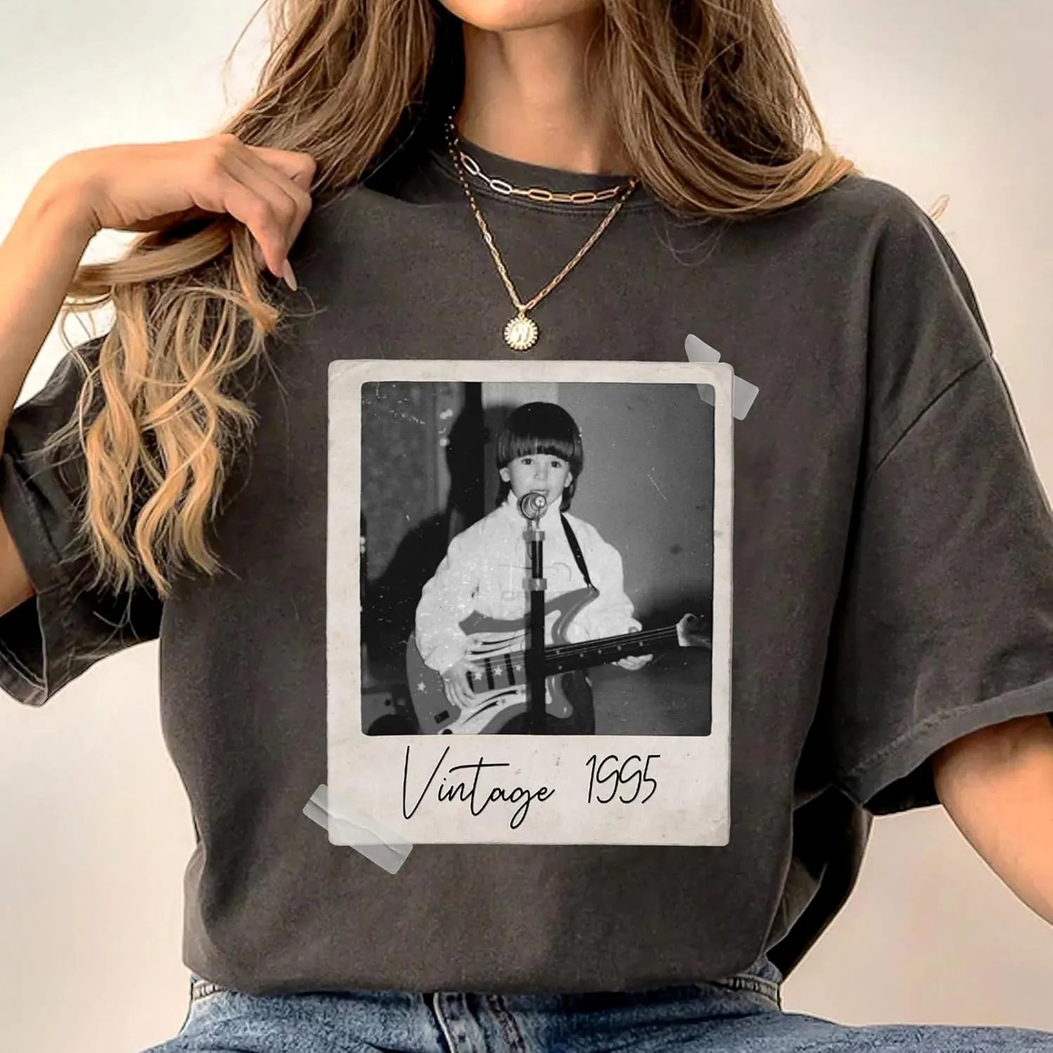 NAZENTI Custom Bootleg Tee, Retro Rap Tee, Photo Shirt, Valentine's Gift