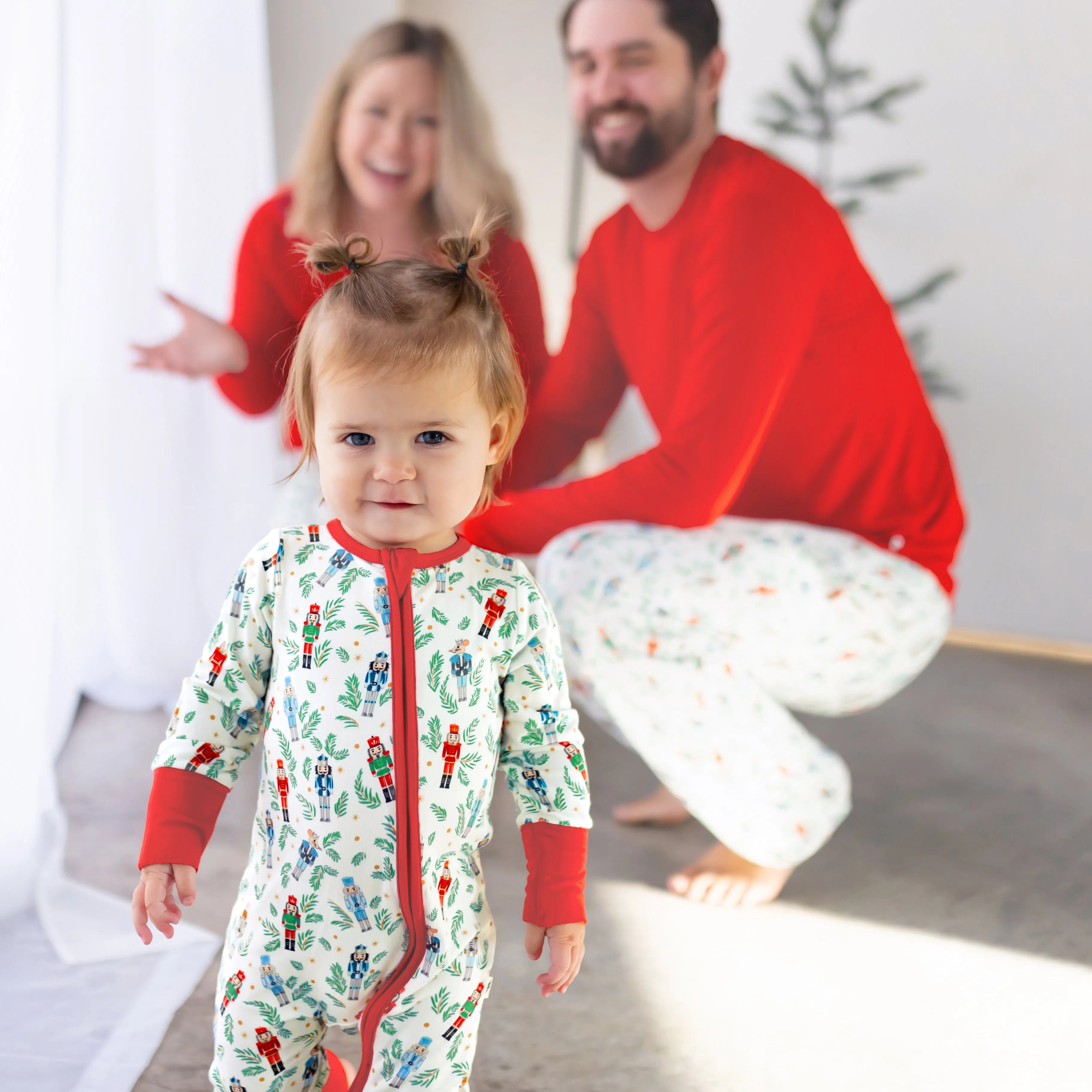 Nutcrackers Midnight March Men's Long Sleeve Pajama Set