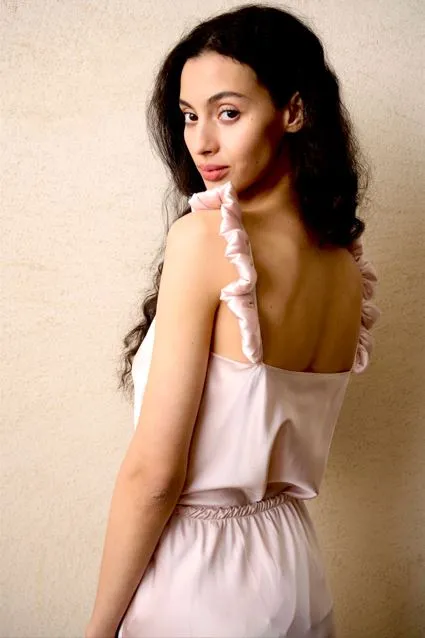 Pure Silk Camisole, Crop-Top and Half Slip (in stock, 3-day dispatch)