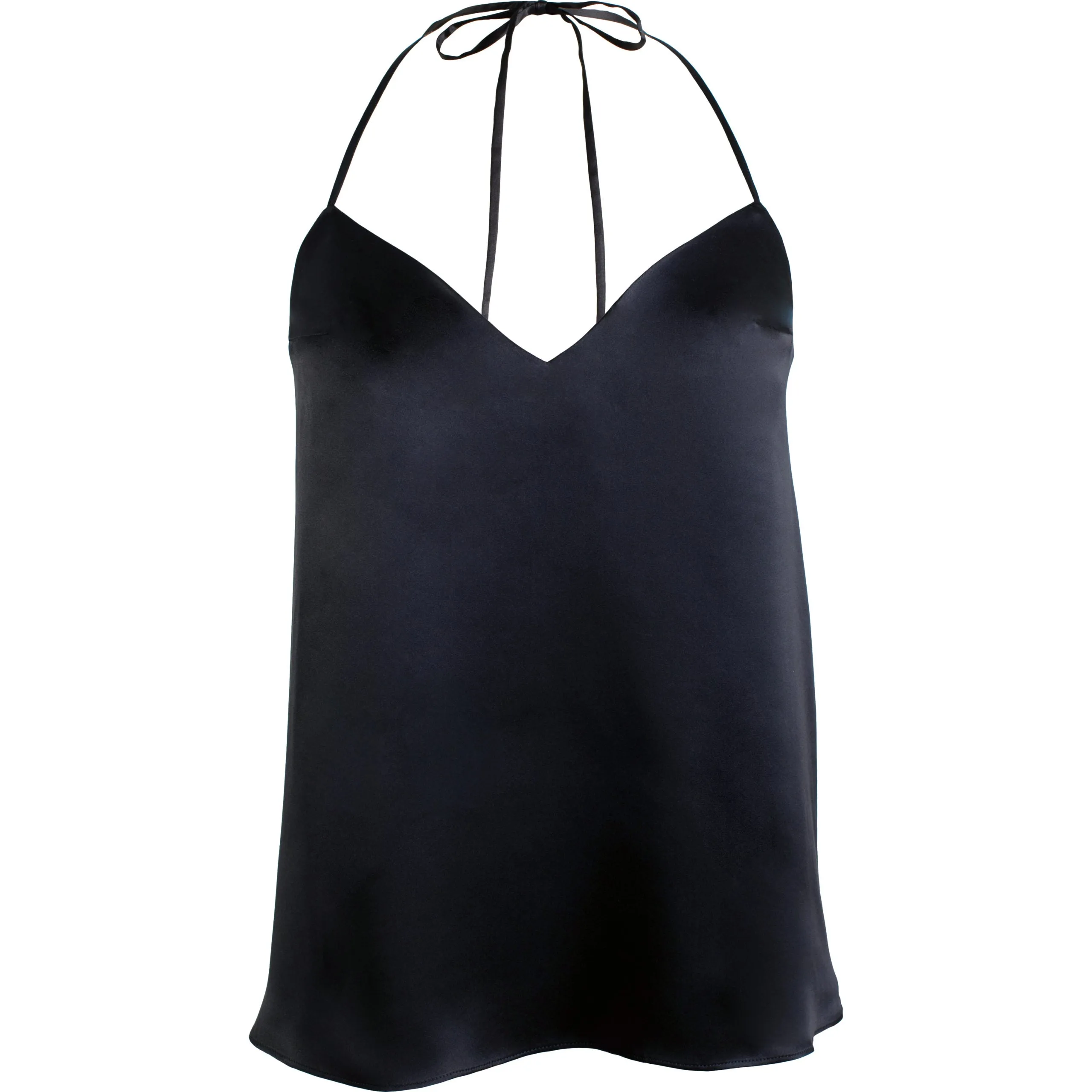 Valentine, Camisole in satin and antique lace