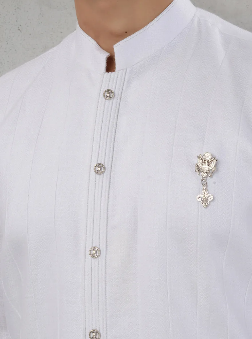 White  Kurta Pajama | TULA