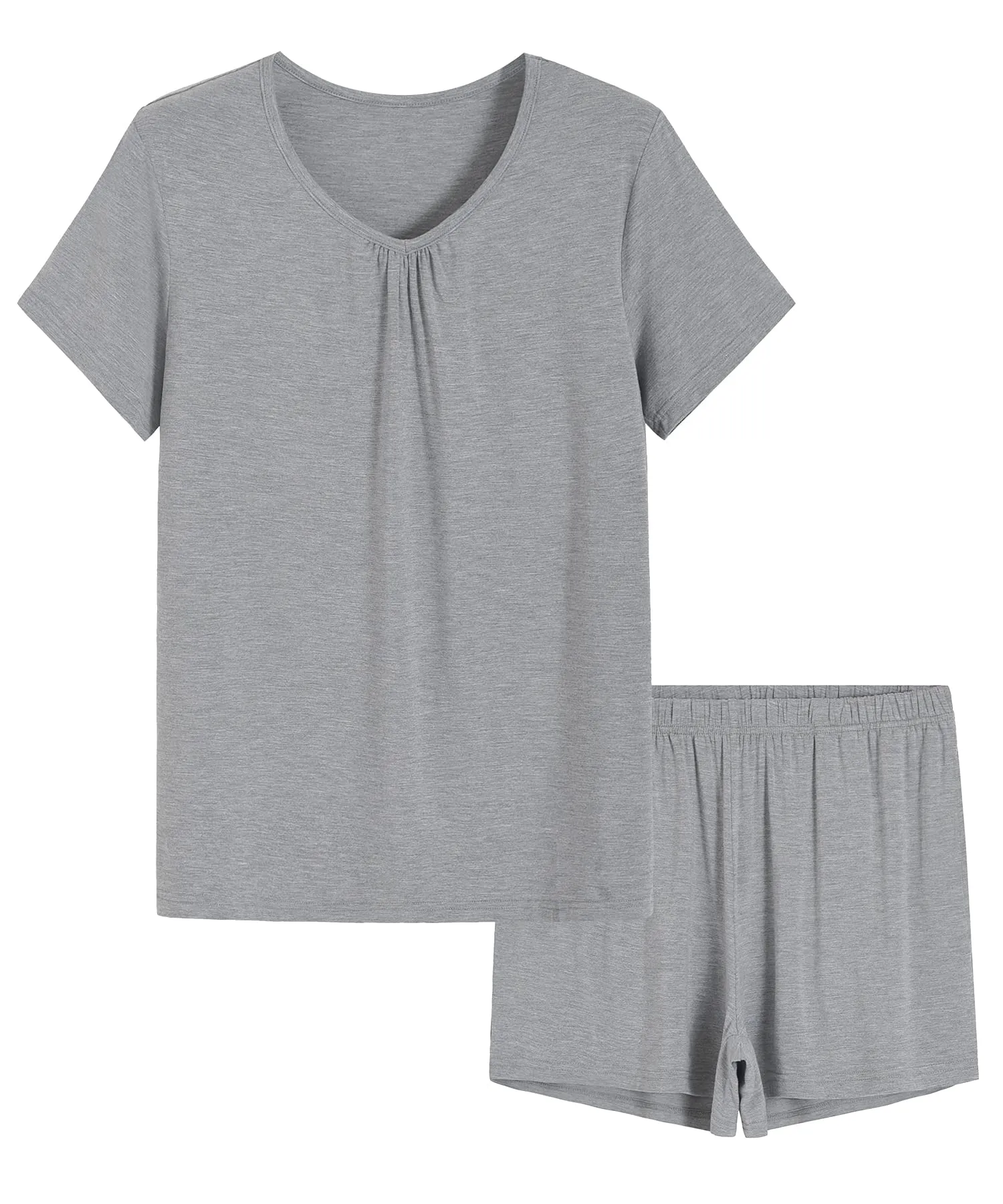Women's Bamboo Viscose Pajamas Set Comfy Short Lounge Set