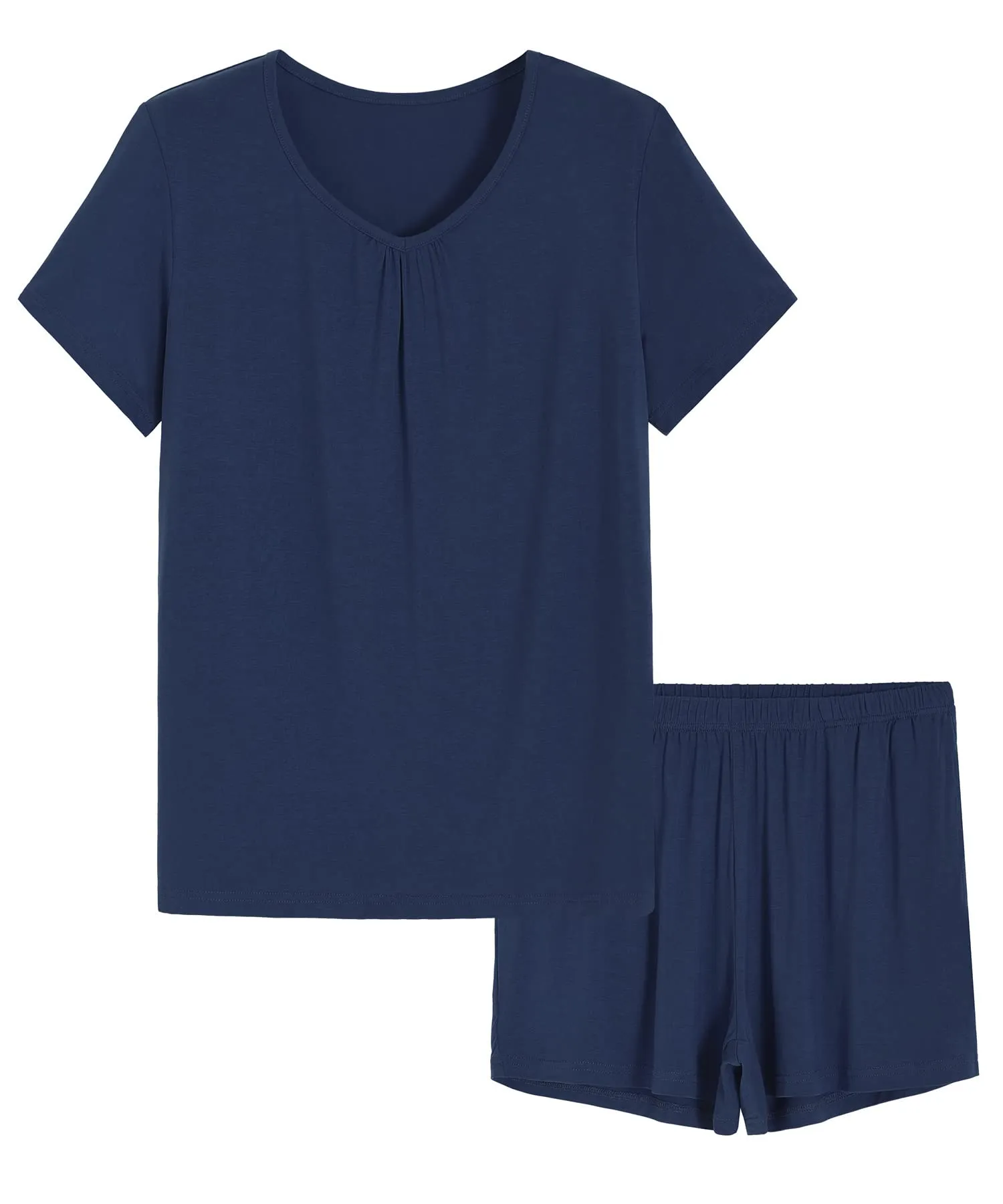 Women's Bamboo Viscose Pajamas Set Comfy Short Lounge Set