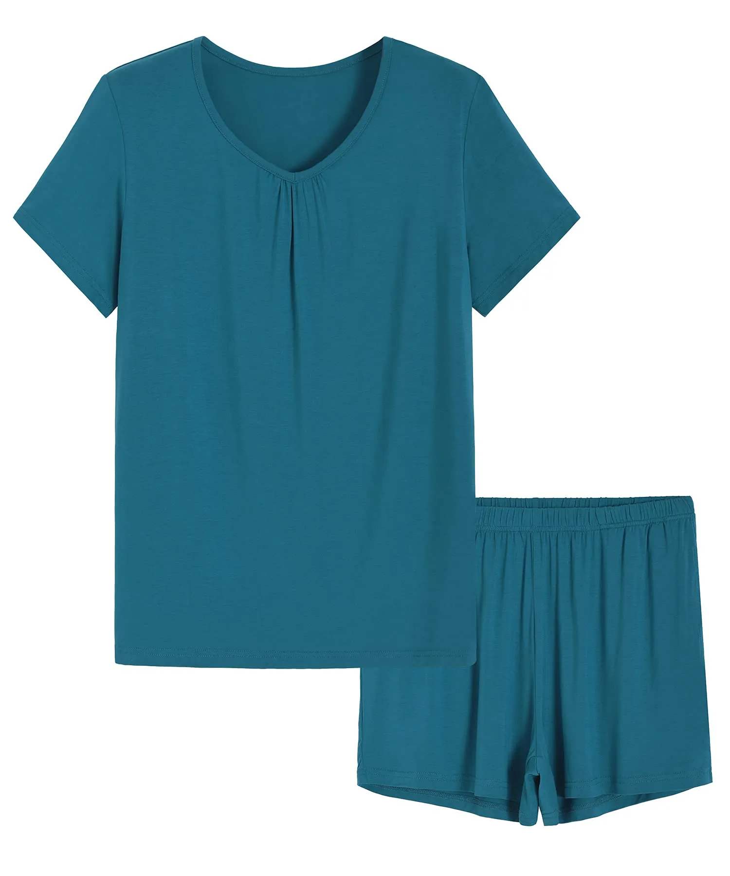 Women's Bamboo Viscose Pajamas Set Comfy Short Lounge Set
