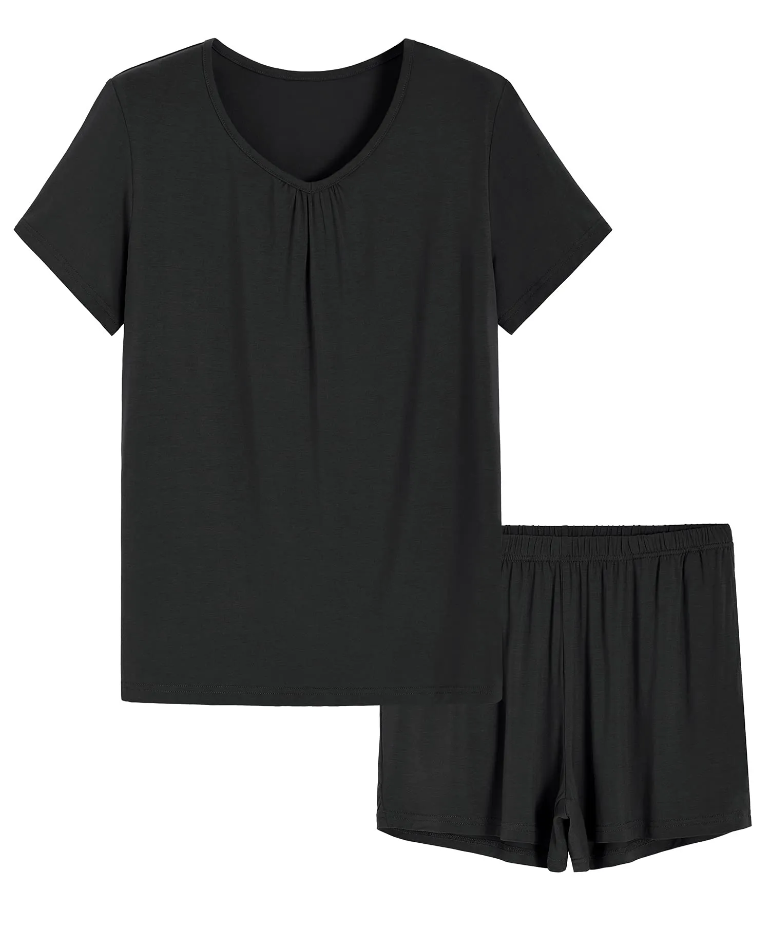 Women's Bamboo Viscose Pajamas Set Comfy Short Lounge Set