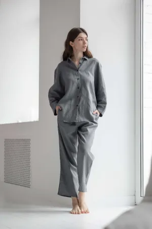 Women's Linen Soft Pajama — Dust
